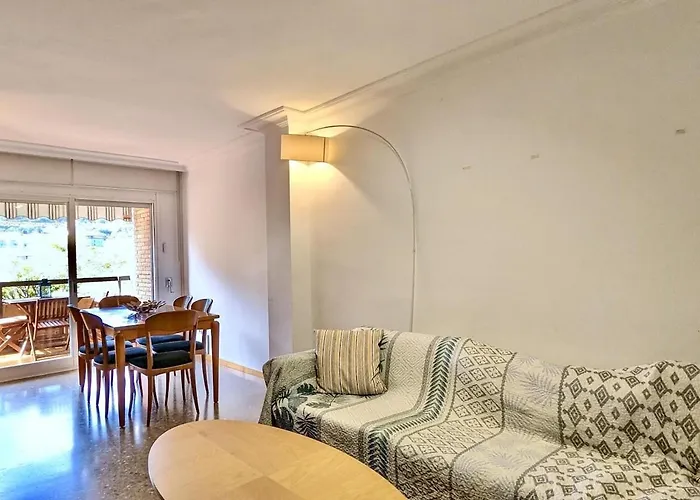 Evh129 Piso Con Piscina Comunitaria Apartman *