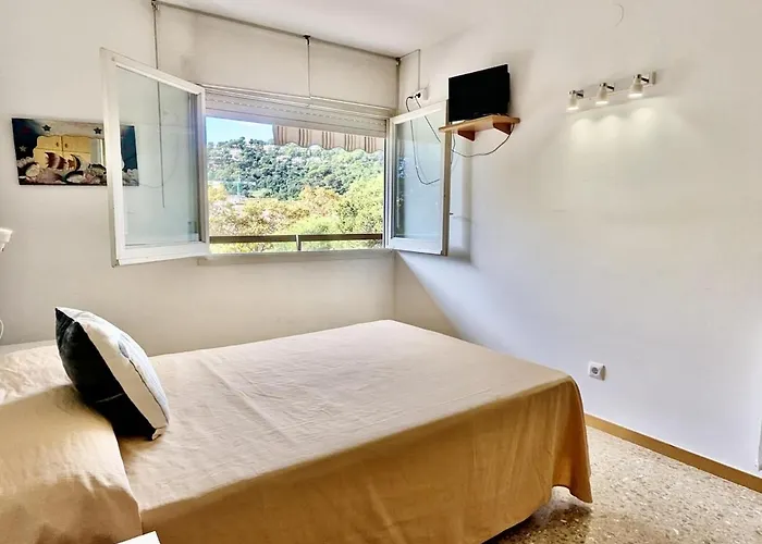 Evh129 Piso Con Piscina Comunitaria Apartman *
